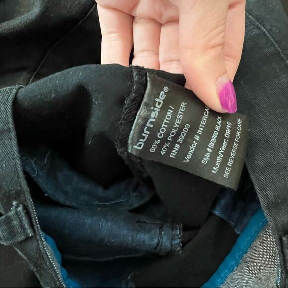 Burnside Men’s Black Shorts 40 - Picture 8 of 11